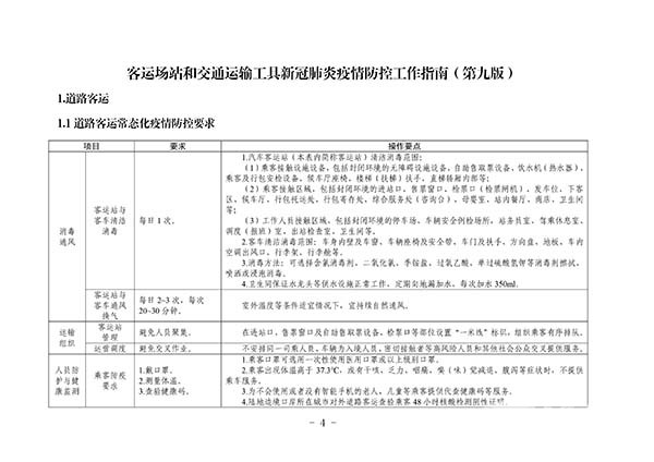 交通运输部 客运场站 交通运输工具 工作指南