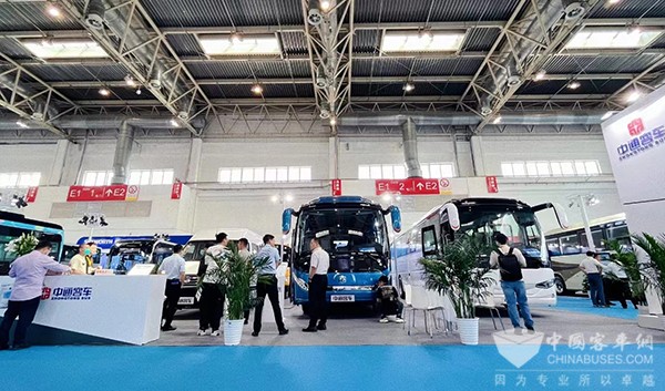 中通客车 道路交通展 中通世腾 中通H9 瑞通V59