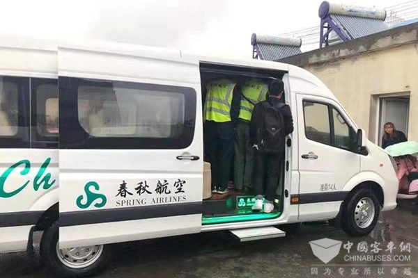 图雅诺轻客 智蓝摆渡车 航空公司 高端商旅