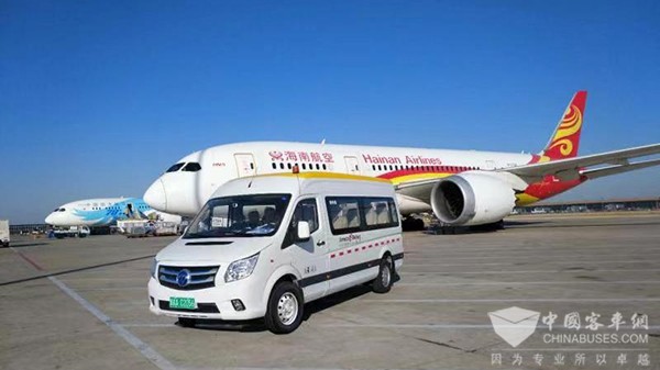 图雅诺轻客 智蓝摆渡车 航空公司 高端商旅