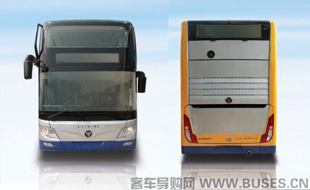 福田欧辉BJ6128EVCA双层公交车