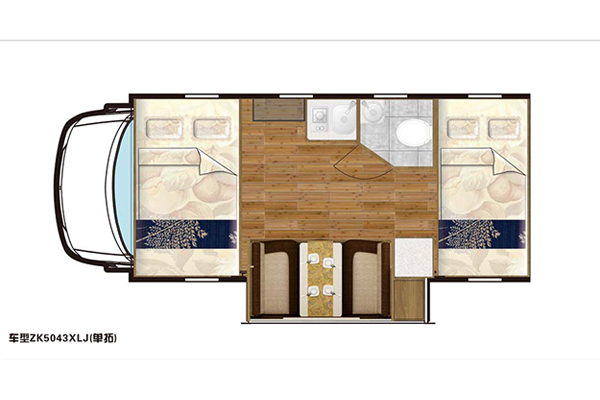 凯伦宾威ZK5045XLJ2 旅居车（柴油国五2-6座） 