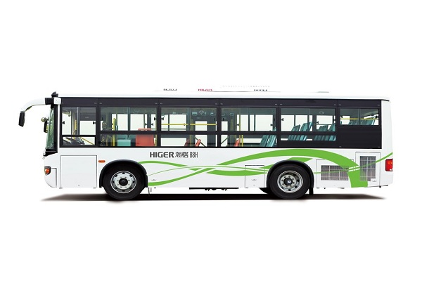 海格KLQ6825GAHEVC5D公交车（天然气/电混合动力国五10-26座）