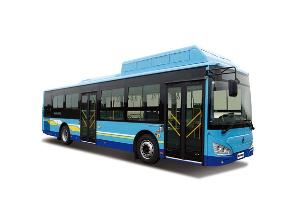 申龙SLK6119ULN5HEVZ2公交车（天然气混合动力国五10-44座）