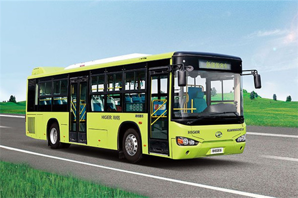 海格KLQ6109GAHEVC5K插电式公交车（天然气/电混动国五24-39座）