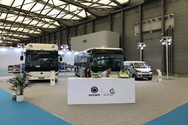 BUS EXPO2017上海客车展|申龙客车展台