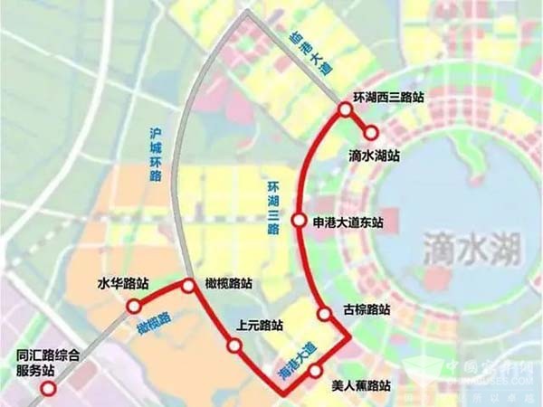 临港新片区 氢能源 中运量 公交线路