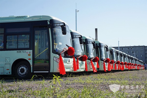 福田欧辉客车 纯电动 城市客车 北京万佳通