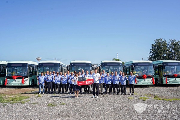 福田欧辉客车 纯电动 城市客车 北京万佳通