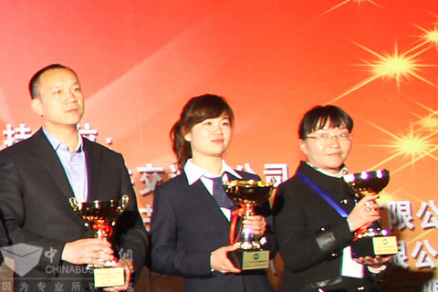 蜀都客车荣获2012 CIBC年度客车亚军奖