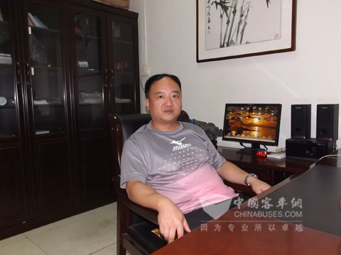 淮北汽运客运一公司经理张健