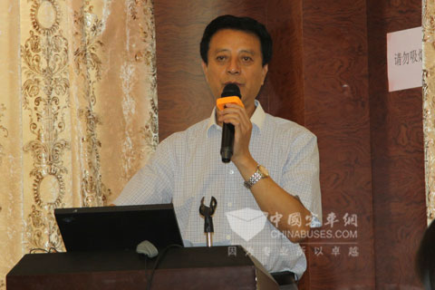 中通客车总经理孙庆民