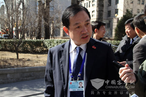 张燕忠接受客车网专访