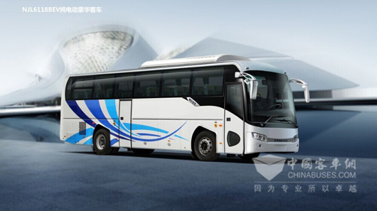 南京金龙NJL6118EV纯电动豪华客车