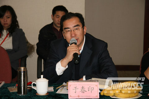 中通客车控股股份有限公司副总经理于春印