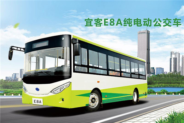 中宜JYK6800GBEV8公交车（纯电动15-27座）